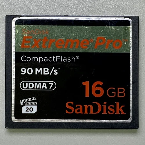 Sandisk CFカード16GB (ExtremePro) 90MB – LIGHT UP RENTAL