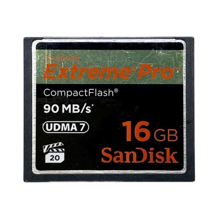 Sandisk CFカード16GB (ExtremePro) 90MB