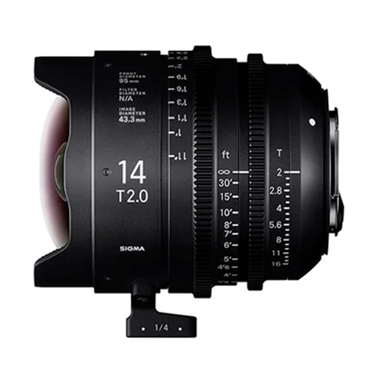 SIGMA 14mm T2 FF High Speed Prime (PL/EF) SIGMA 14mm T2 FF High Speed Prime (EF)