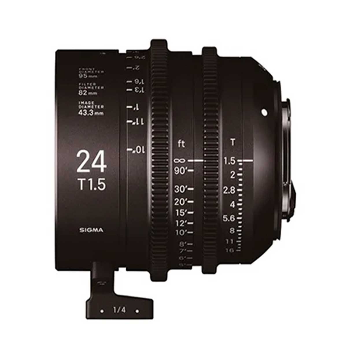 SIGMA 24mm T1.5 FF High Speed Prime (PL/EF) SIGMA 24mmT1.5 FF High Speed Prime (EF)