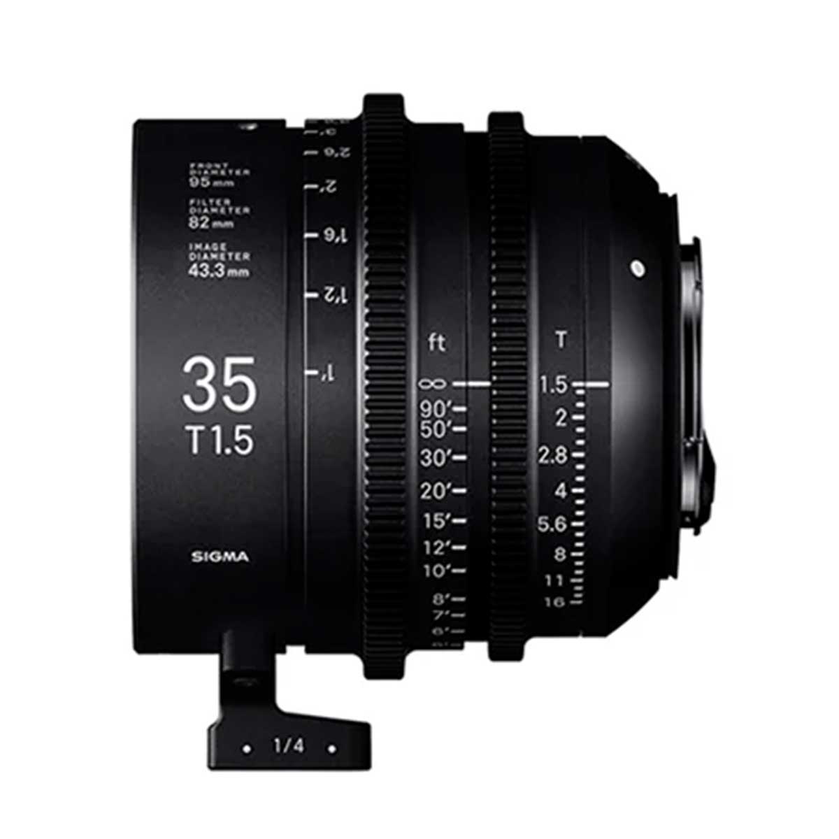 SIGMA 35mm T1.5 FF High Speed Prime (PL/EF) SIGMA 35mmT1.5 FF High Speed Prime (EF)