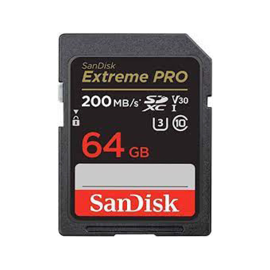 Sandisk Extreme Pro SDXCカード-Ⅰ 200mb/s 64GB – LIGHT UP RENTAL