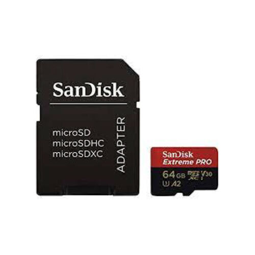 Sandisk Extreme Pro Micro SDXCカード-Ⅰ A2 64GB V30
