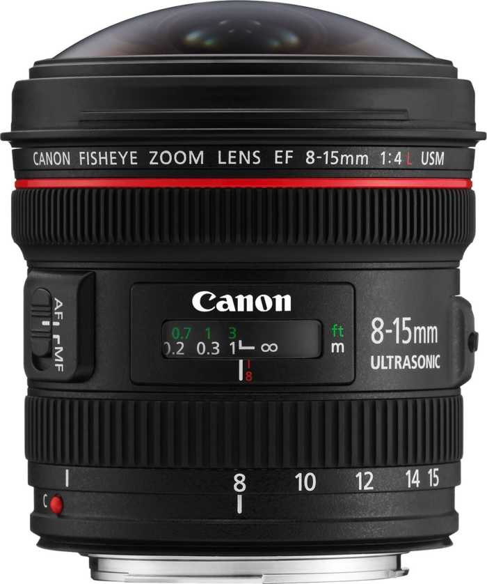 Canon EF Fisheye 8～15mm F4/L