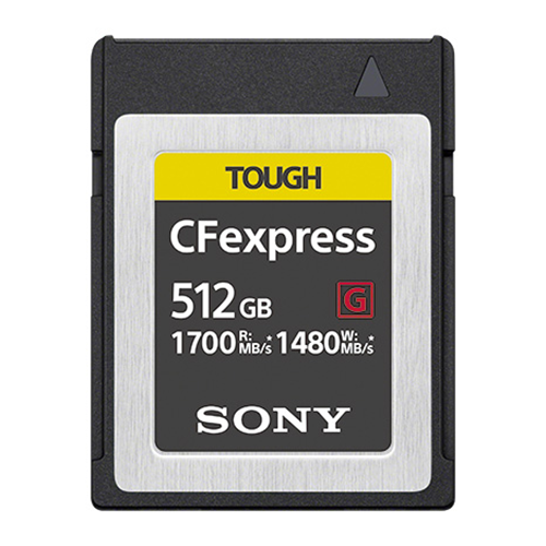SONY CFexpress Type Bカード 512GB