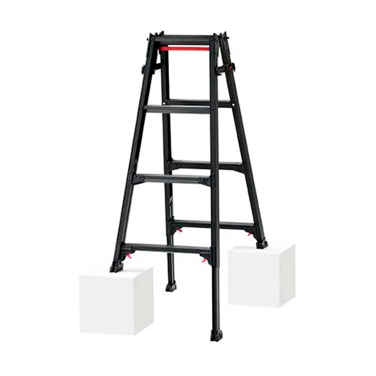 伸縮脚立 黒 (4尺) 伸縮脚立 黒 (4尺)