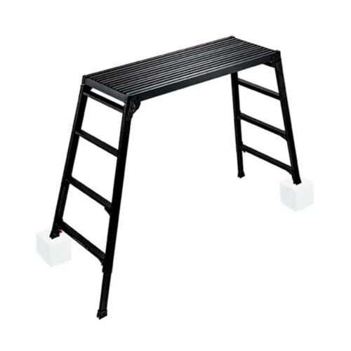 脚部伸縮足場台 黒 (4尺)