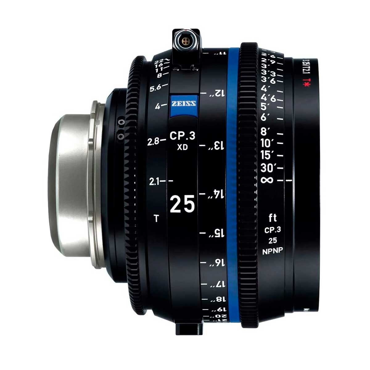 Carl Zeiss CompactPrime3 XD 25mm T2.1 (PL/EF) Carl Zeiss CompactPrime3 XD 25mm T2.1 (PL/EF)