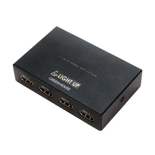 Green House HDMIスプリッター GH-HSPH4-BK *4分配