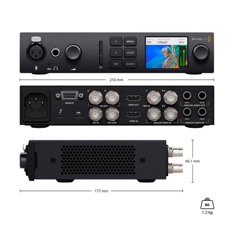 Blackmagic Design ULTRA STUDIO 4K mini - LIGHT UP RENTAL