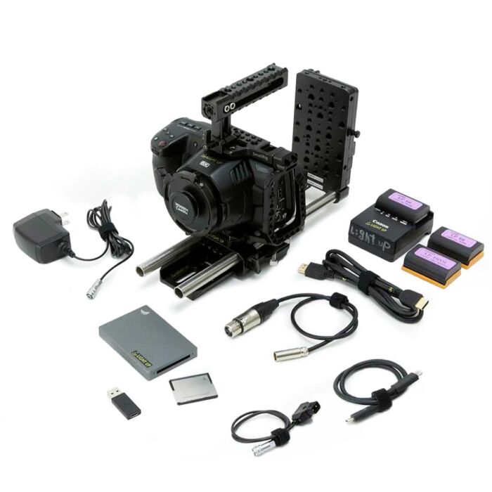 Blackmagic Pocket Cinema Camera 6K本体+付属品 Blackmagic Pocket Cinema Camera 6K (PL) - LIGHT UP RENTAL