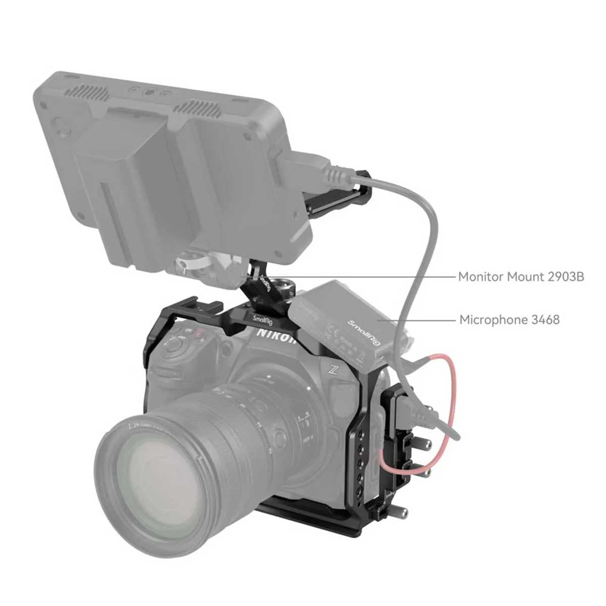 Small Rig ケージキット for Nikon Z8（3941） - LIGHT UP RENTAL