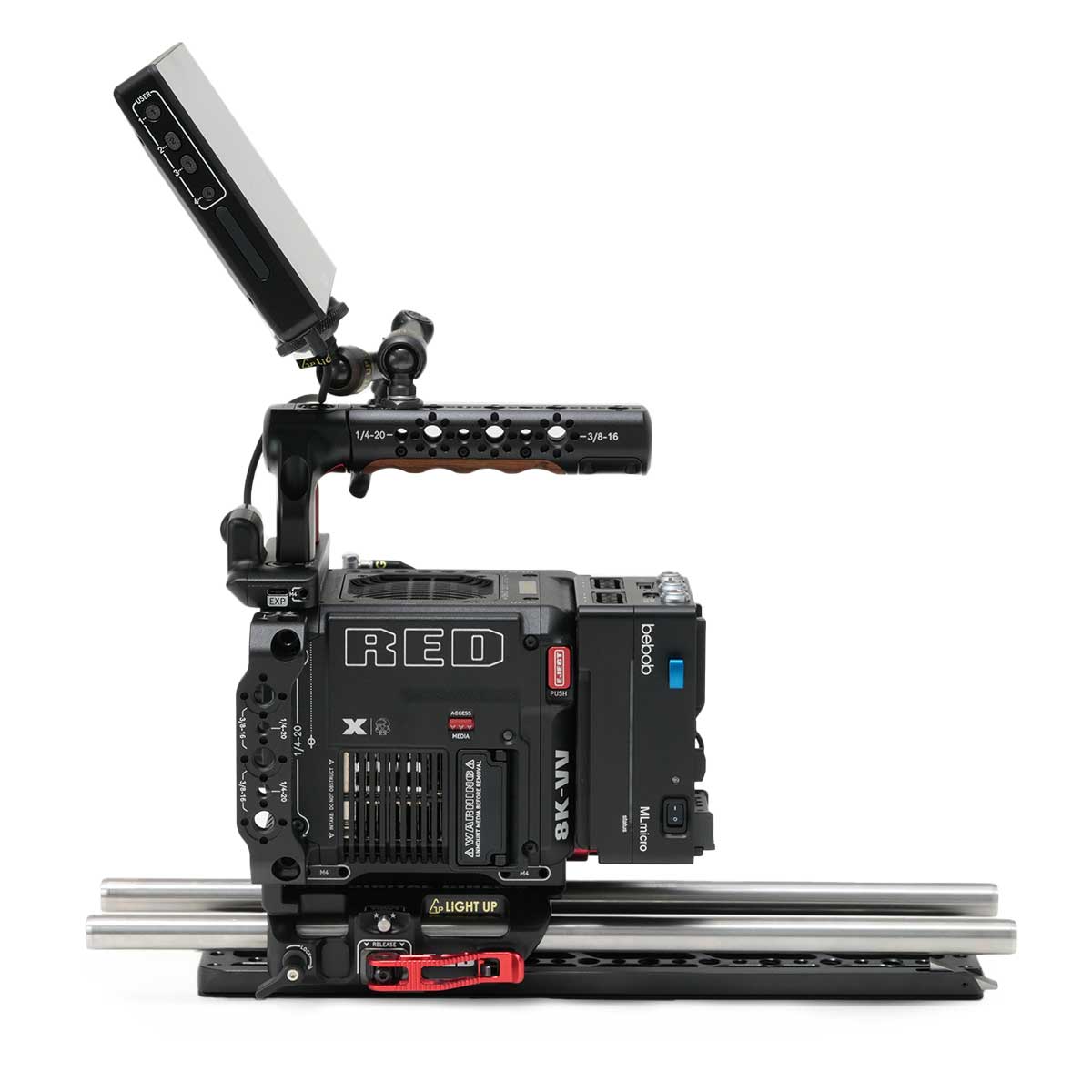 REDWOLF レッドウルフ e-Gimbal Light RED V-RAPTOR X 8K VV (Dual Format DSMC3) (Z) - LIGHT UP RENTAL