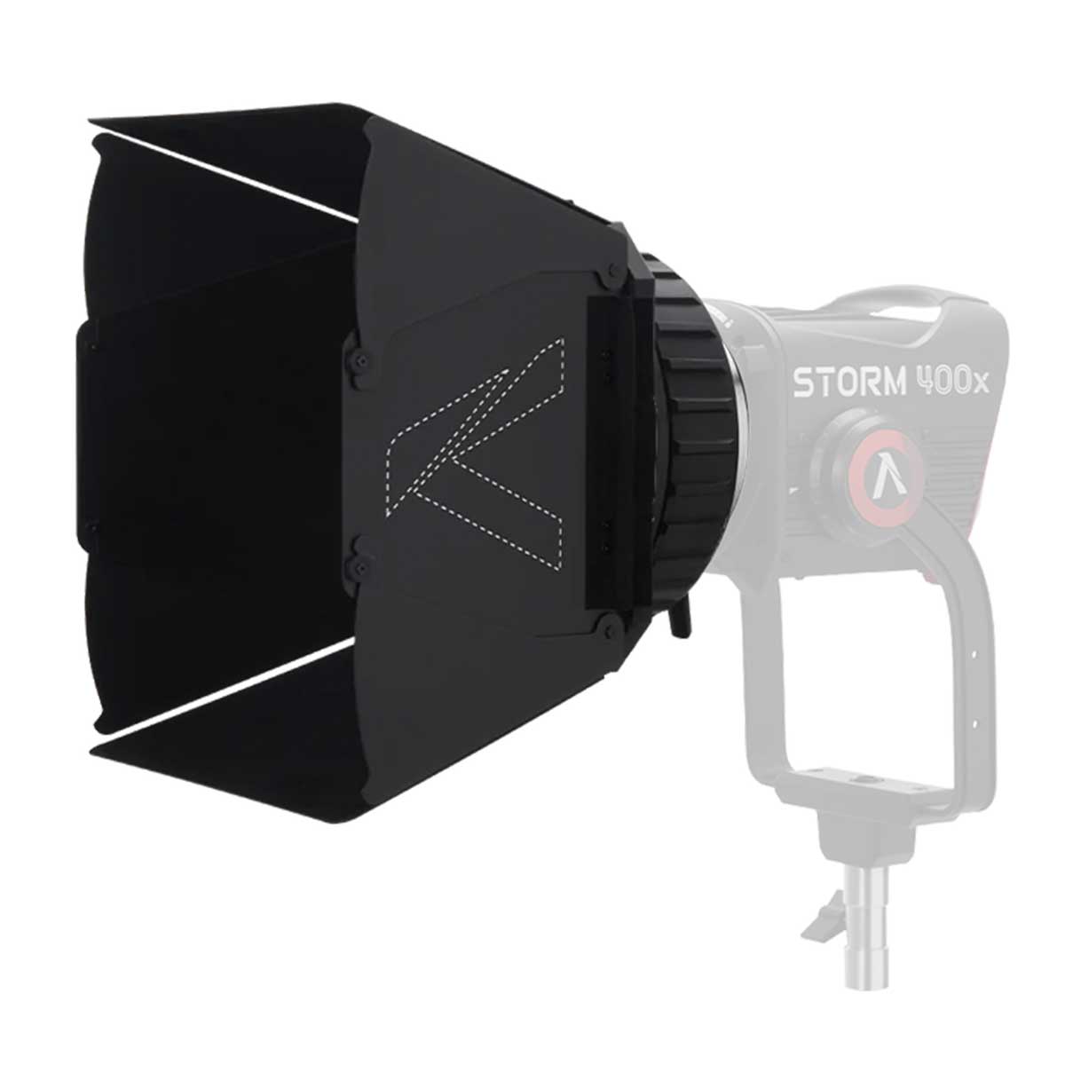 Aputure CF7フレネル+バーンドア (STORM 400x用) - LIGHT UP RENTAL