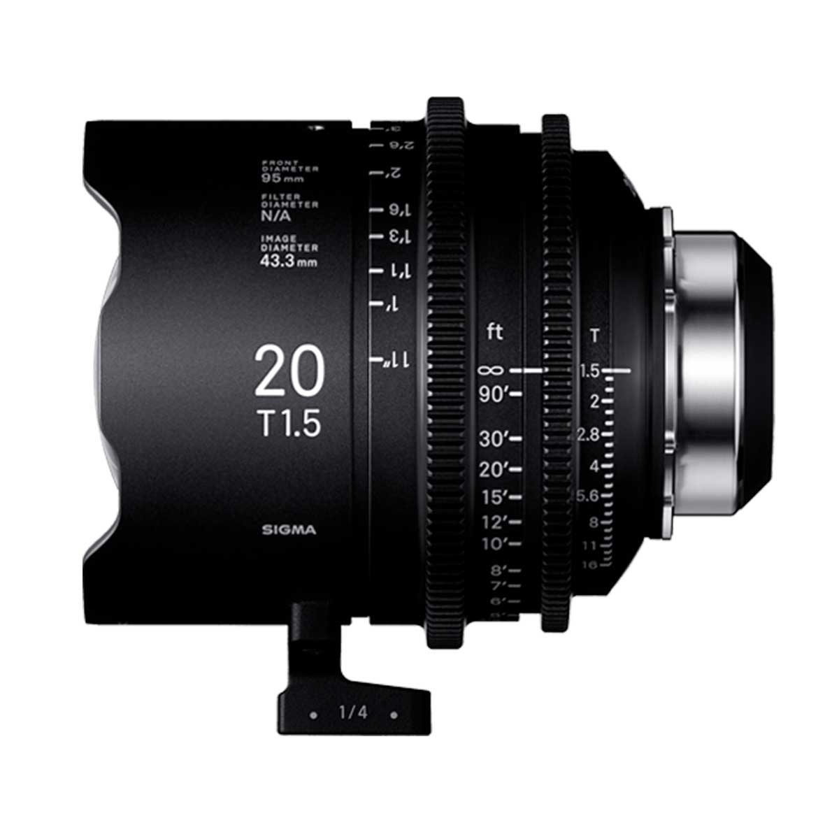 SIGMA 20mm T1.5 FF High Speed Prime (PL) SIGMA 20mm T1.5 FF High Speed Prime (PL)