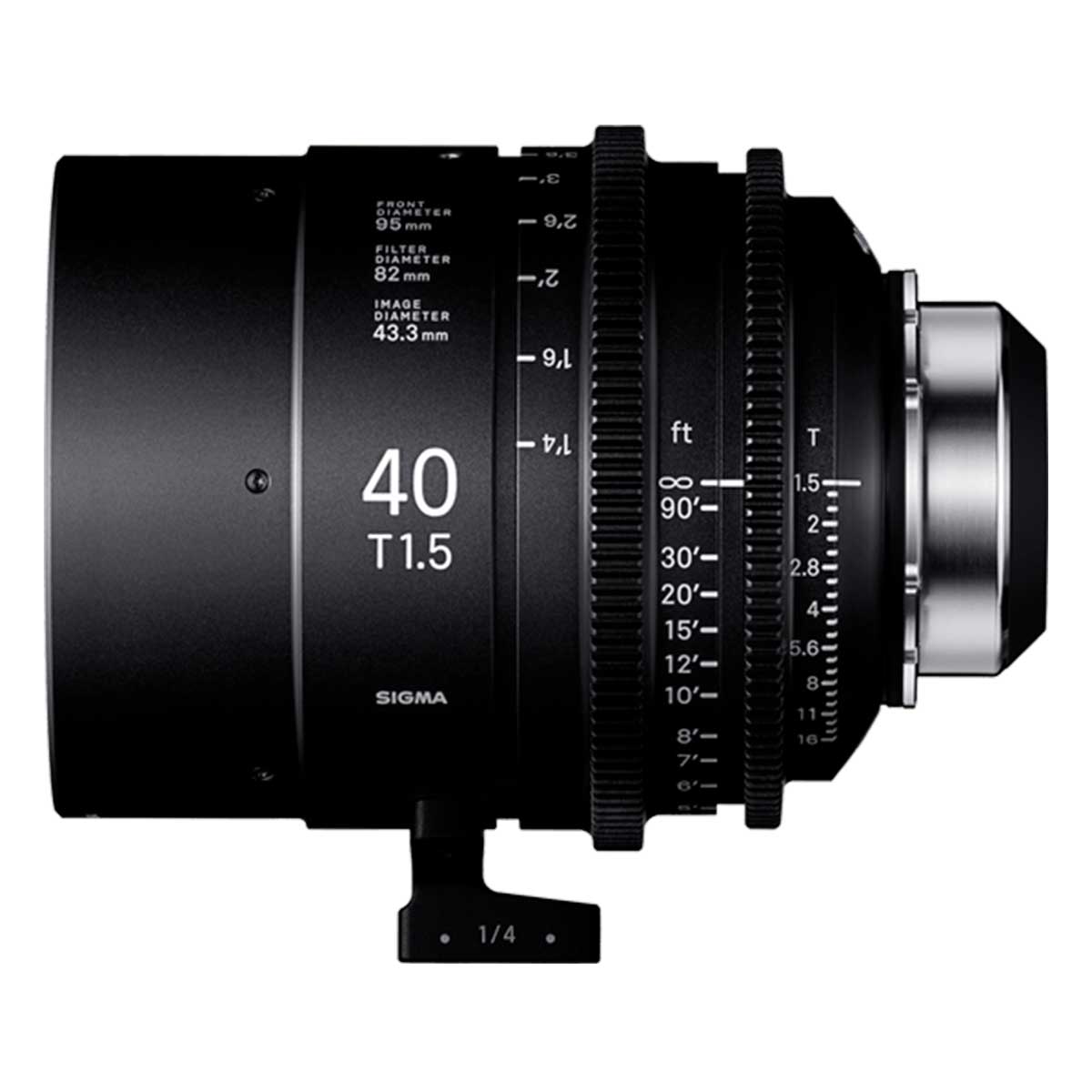 SIGMA 40mm T1.5 FF High Speed Prime (PL) SIGMA 40mm T1.5 FF High Speed Prime (PL)