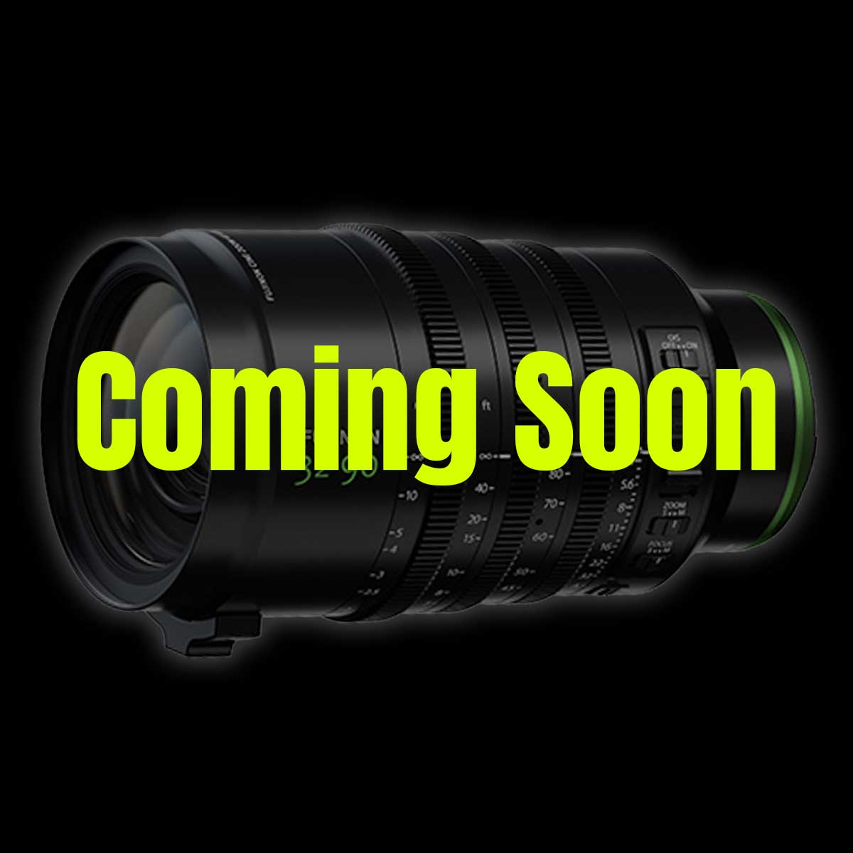 FUJINON GF 32-90mm T3.5 PZ OIS WR FUJINON GF 32-90mm T3.5 PZ OIS WR COMING SOON