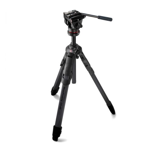 Manfrotto ONE カーボン三脚 500X フルード雲台キット